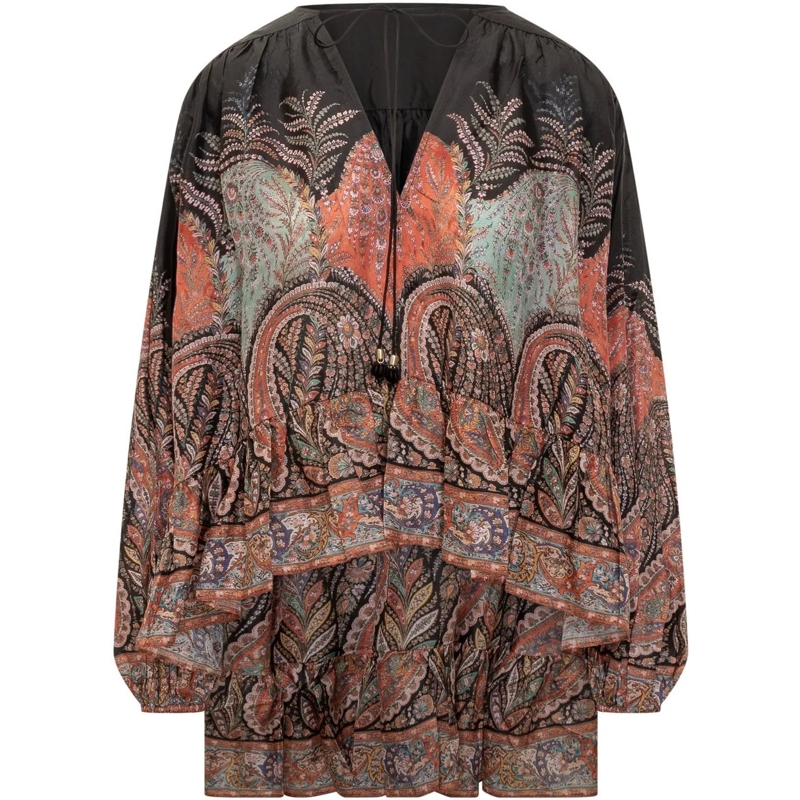Zimmermann Bluse Blusa Rhiannon mehrfarbig