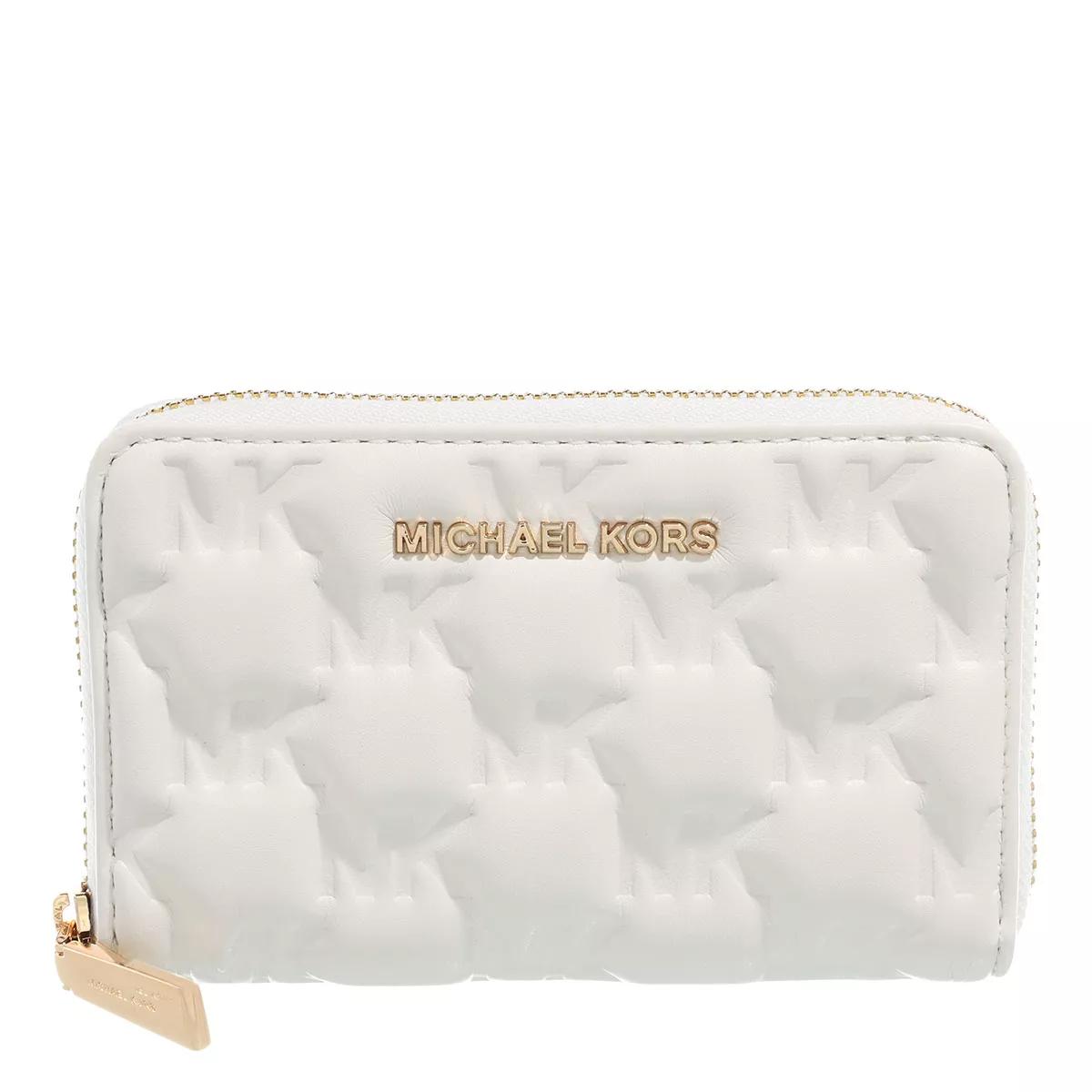 Michael kors small online white wallet