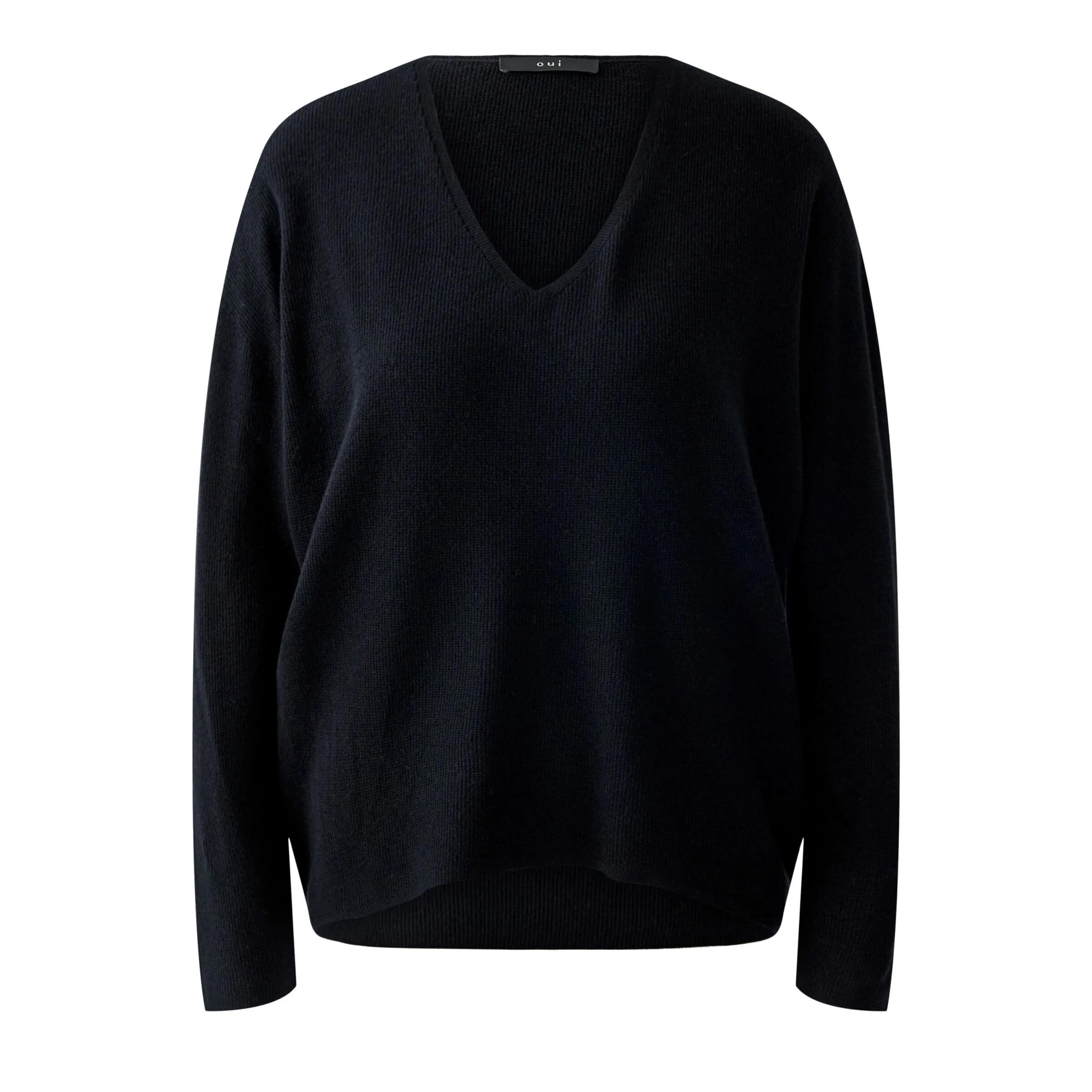 Thumbnail - Oui - Pullover FREYJA - Größe 36 DAMEN - black