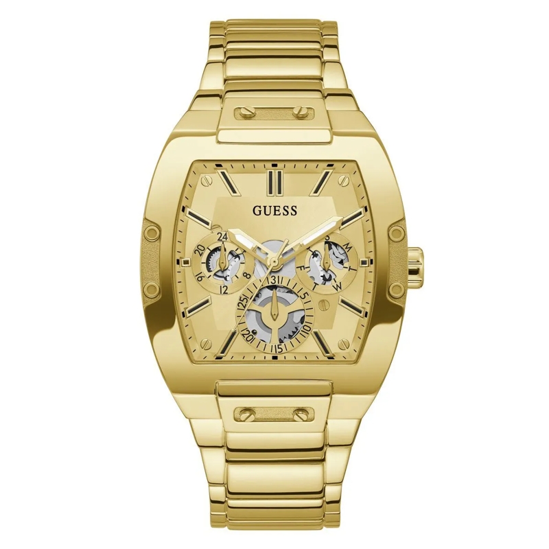 Guess Quarzuhr Quarz-Analoguhr Phoenix gold