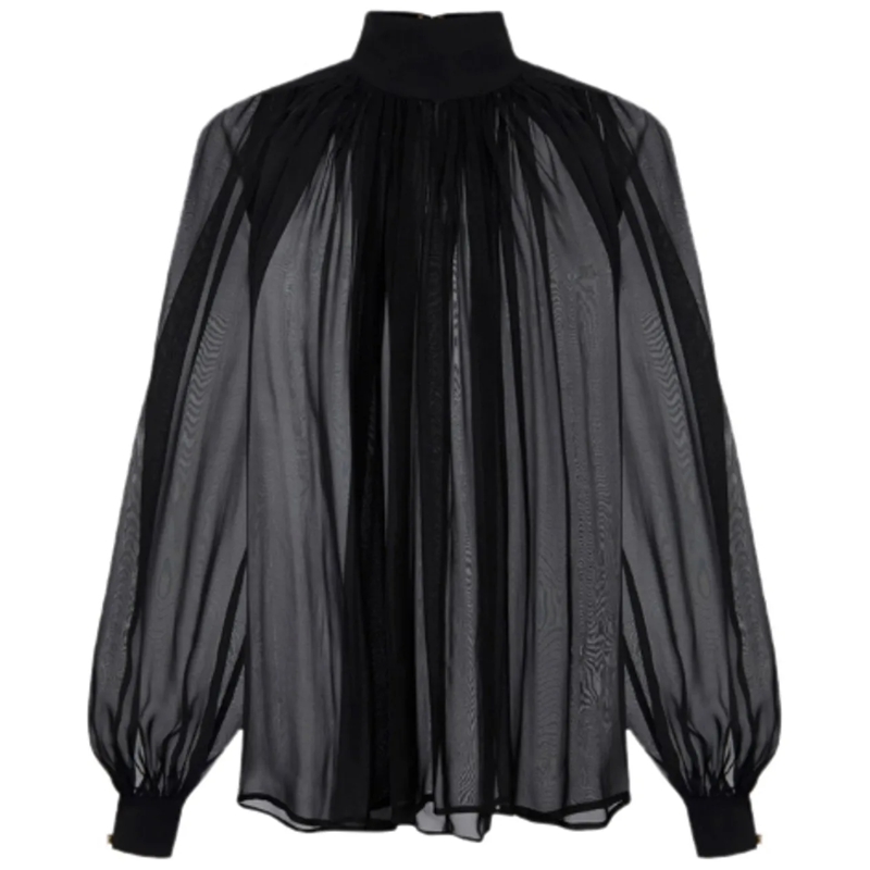 Elisabetta Franchi Chemisier Shirts Black schwarz