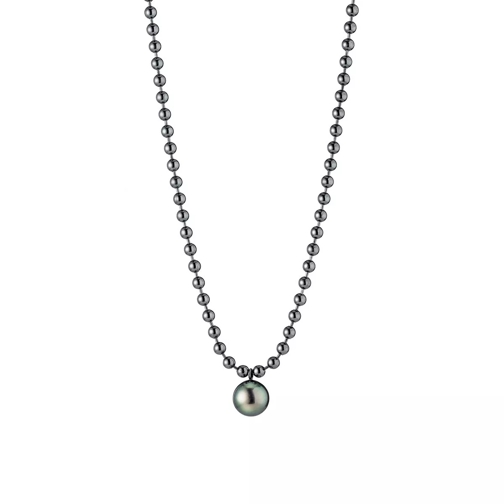 Gellner Urban Necklace Cultured Tahiti Pearls Black Rhodium-Plated Short Necklace