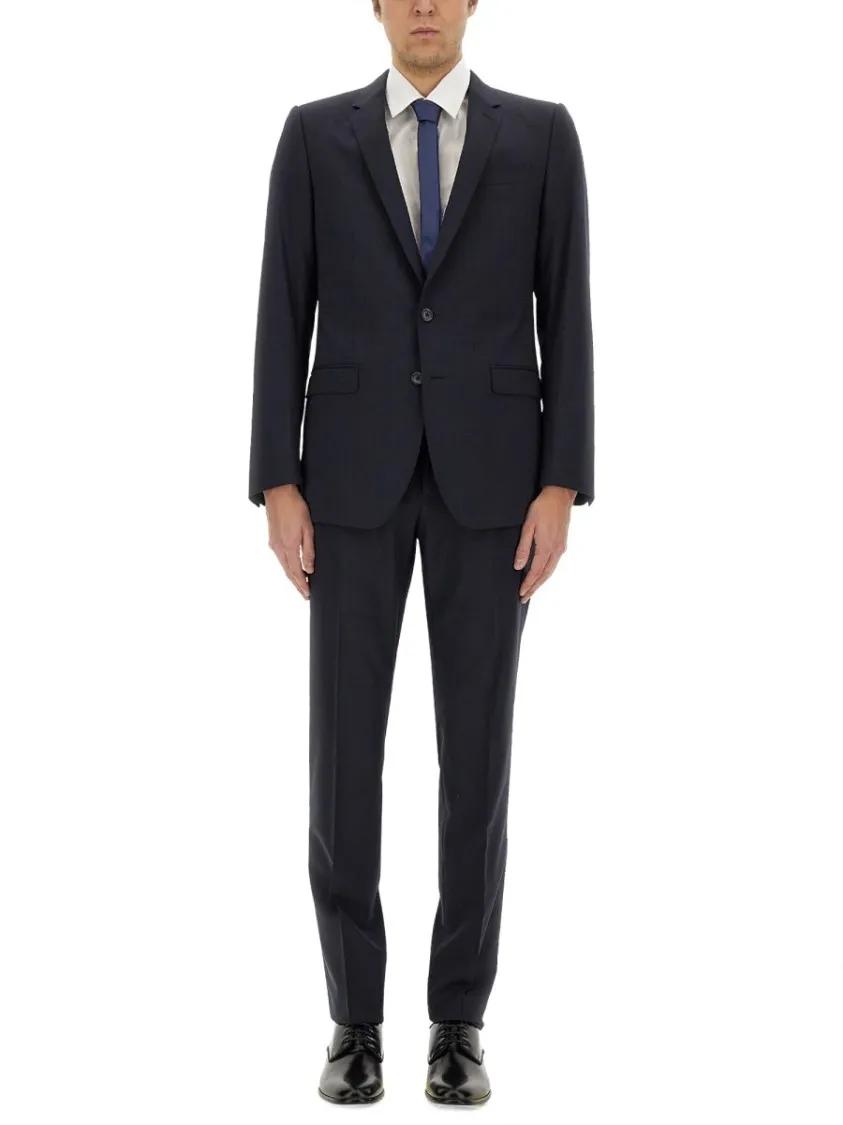 Thumbnail - Dolce&Gabbana - Single Breasted "Martini" Suit - Größe 50 - blau