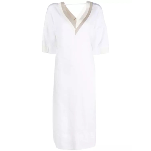 Lorena Antoniazzi White Midi Dress White 