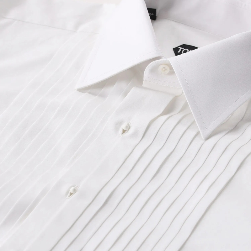 Tom Ford Hemd "Cocktail" Shirt White White(Image 6)
