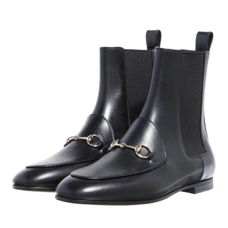 Gucci Stiefel W JORDAAN BOOTIE LEATHER W/HB mehrfarbig(Image 2)