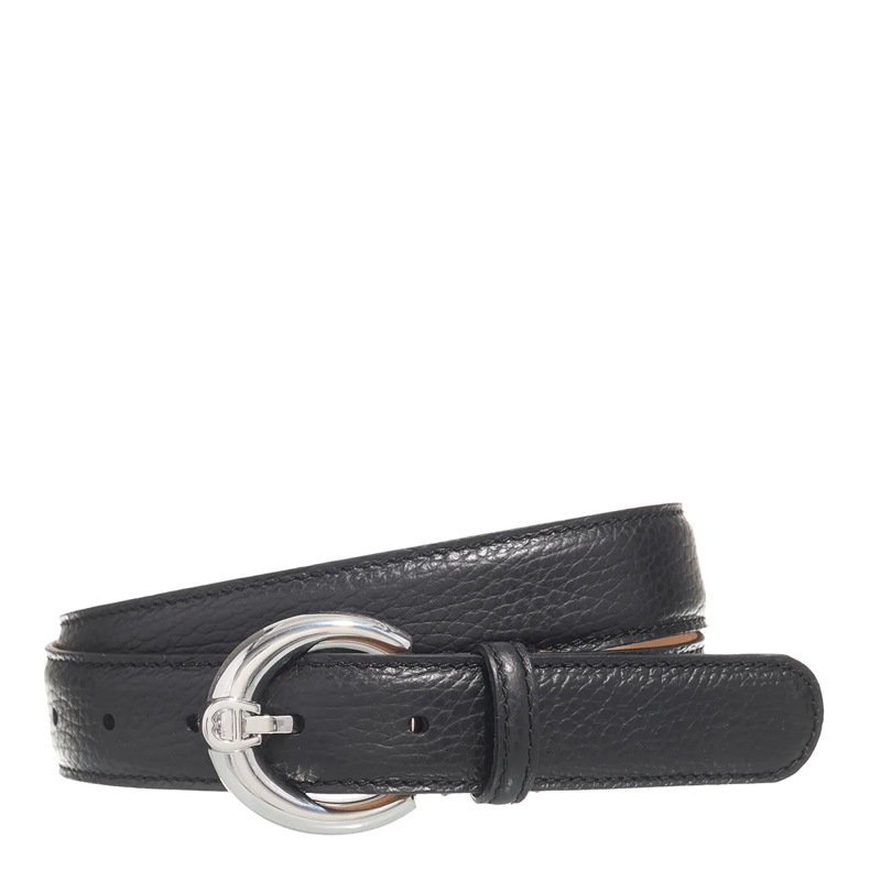 AIGNER Ledergürtel Casual Black