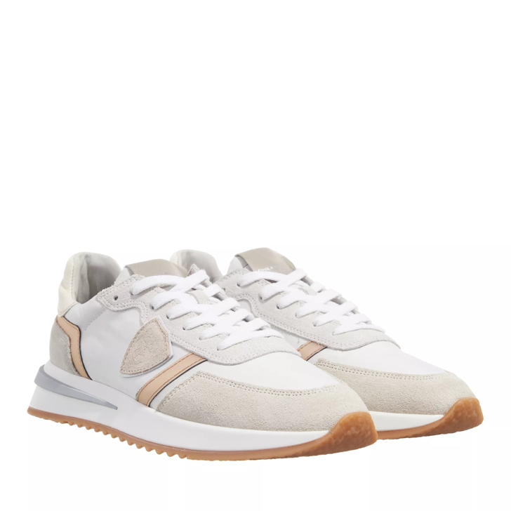 Philippe Model Tropez 2.1 Low Woman Mondial Blanc Or Low Top Sneaker