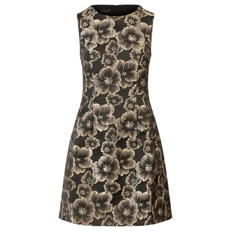 Kraimod Midikleid Cocktailkleid schwarz