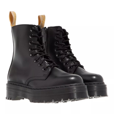 Dr martens store mono black platform