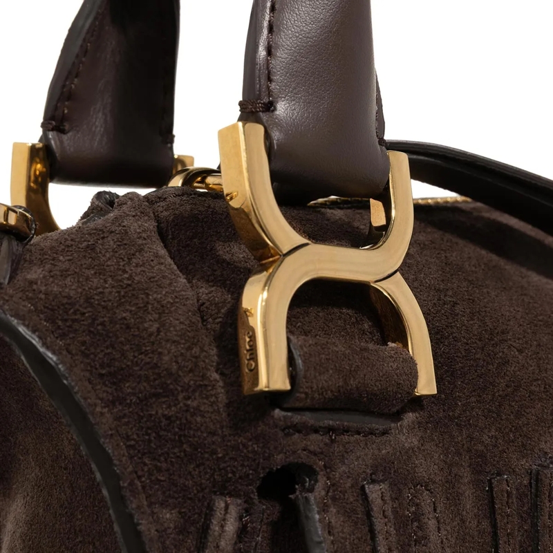 Chloé Schultertasche Marcie Small Brown(Image 5)