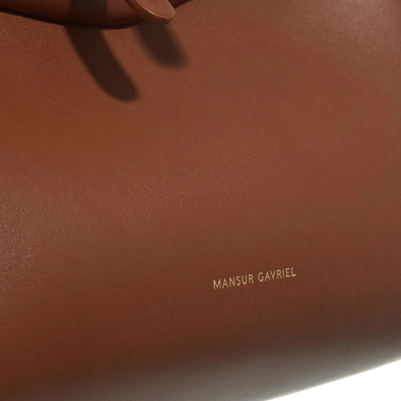 Mansur Gavriel Crossbody Bag Mini Frame Shoulder Bag In Brown Leather Brown(Image 8)
