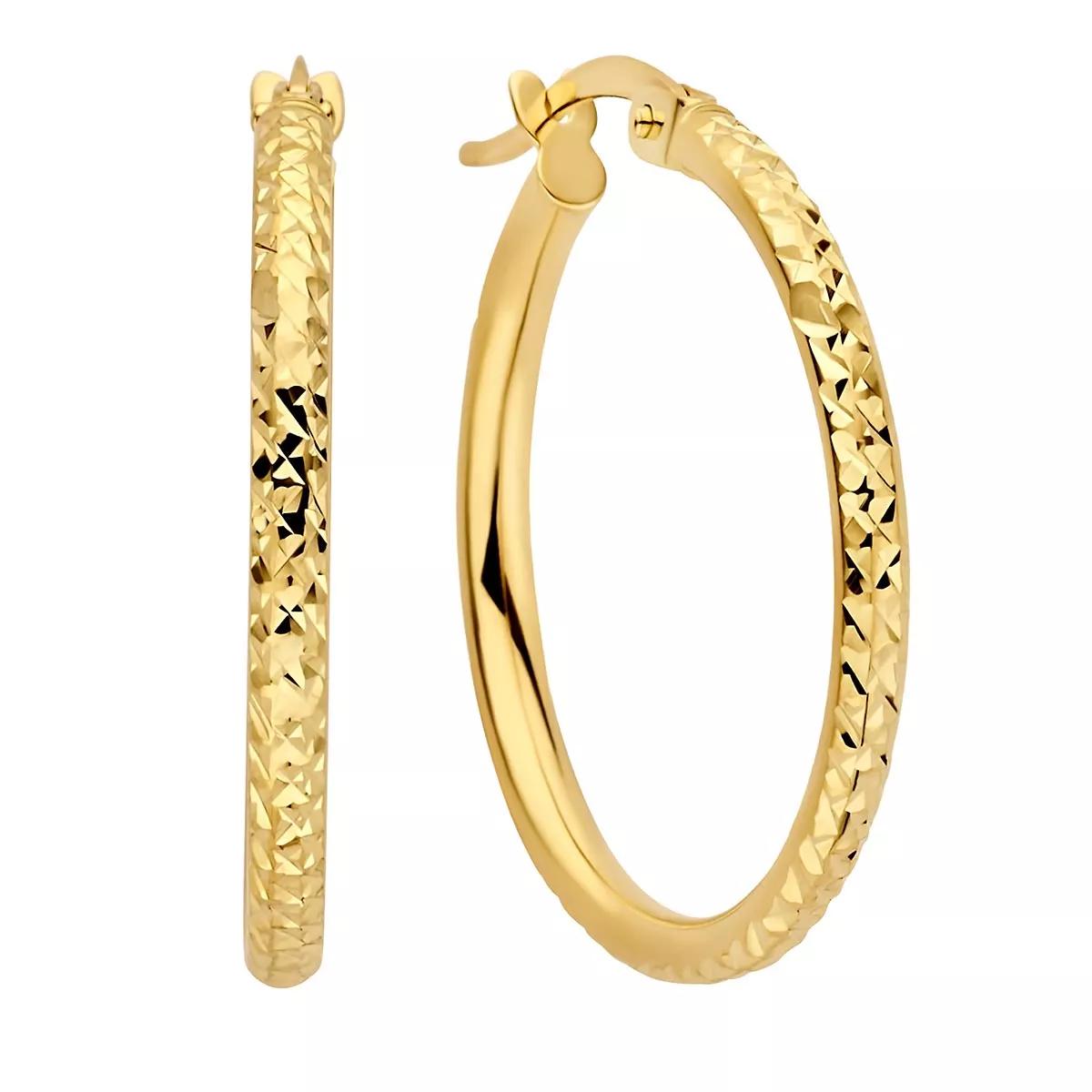 Isabel Bernard Ohrringe - Rivoli Laura 14 karat hoop earrings - Gr. unisize - in Gold - für Damen