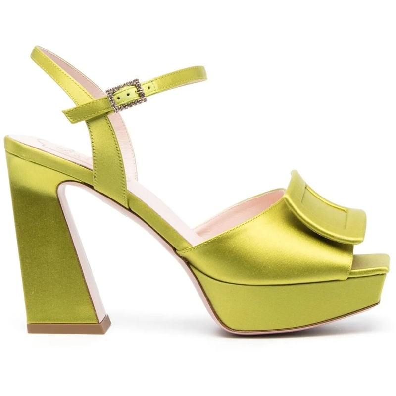 Roger Vivier Sandalen Sandals Green grün