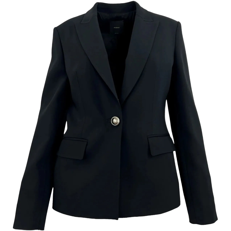 Pinko Veste de transition Jackets Nero Limousine schwarz