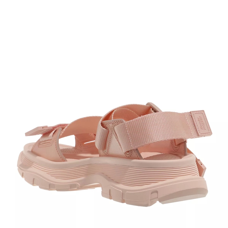 Alexander McQueen Sandalen Tread Sandals Light Gold(Image 3)