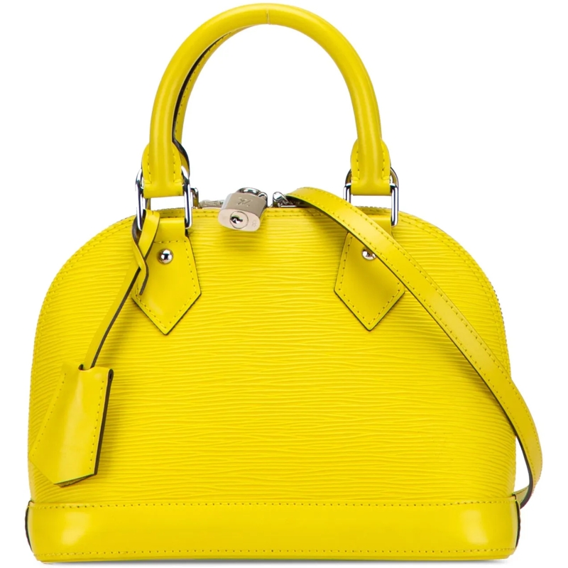 Louis Vuitton Sac à bandoulière Epi Alma BB gelb