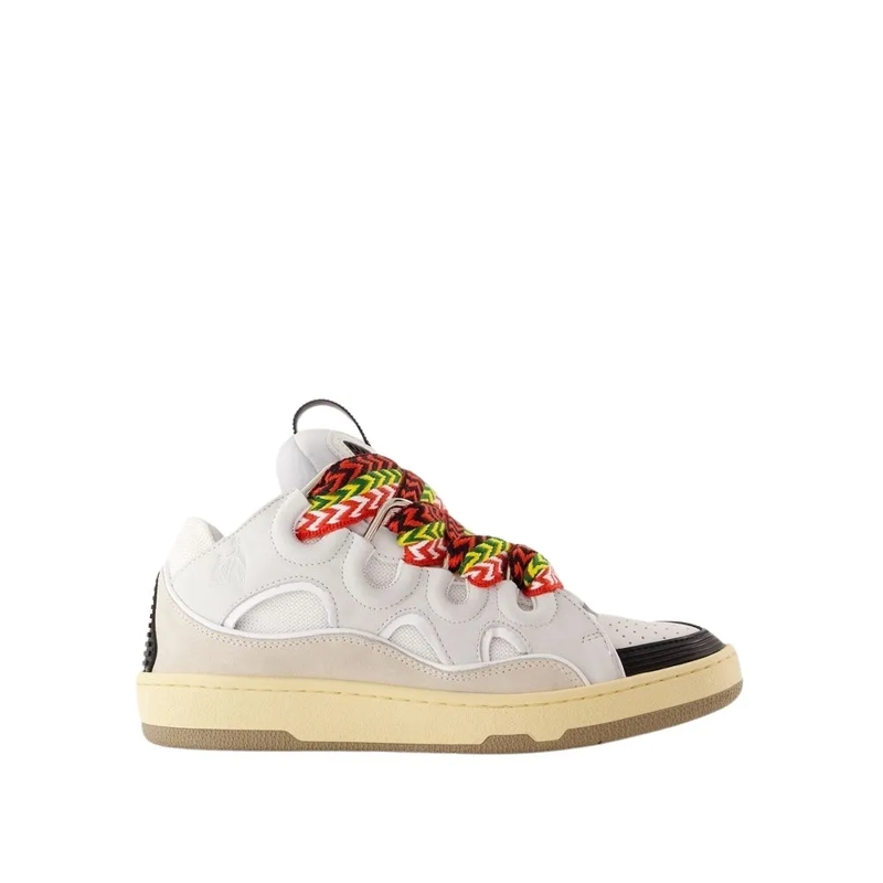 Lanvin Low-Top-Sneaker Curb Sneakers - Synthetic - White White