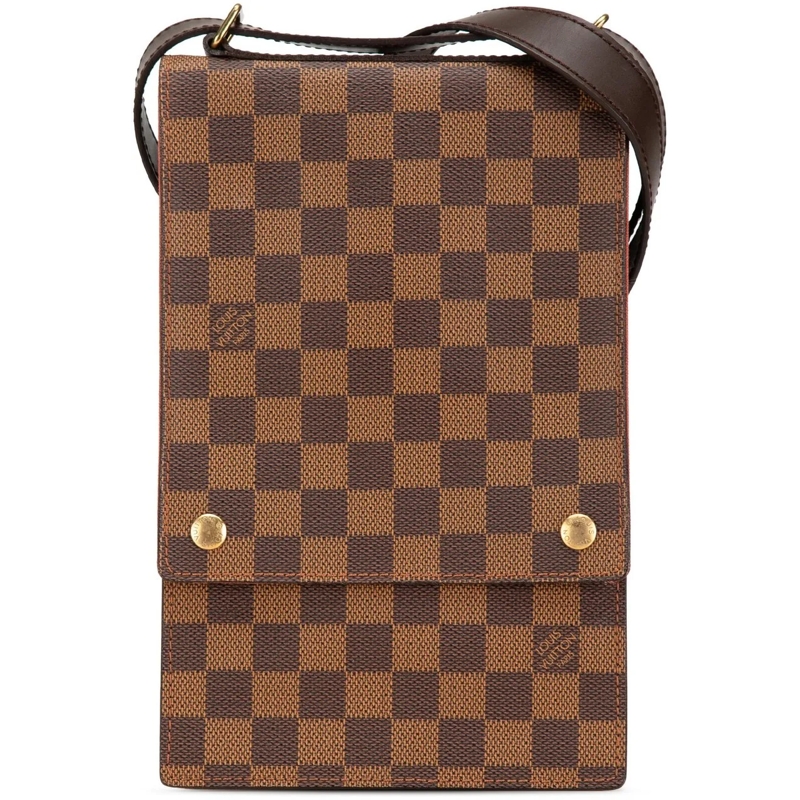 Louis Vuitton Schultertasche Damier Ebene Portobello braun