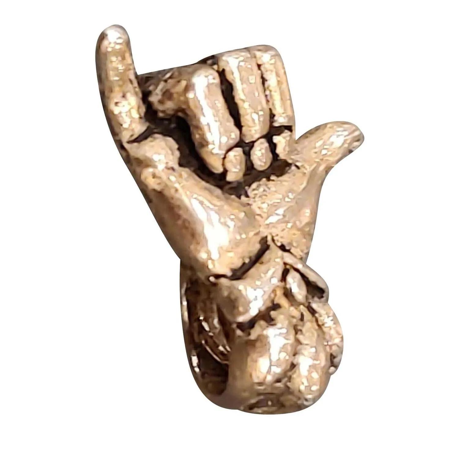 Thumbnail - CATHERINE MICHIELS Halskette - Charm Aloha bronze Shaka Hand 0121BR Catherine Mic - Gr. unisize - in Mehrfarbig - für Da...