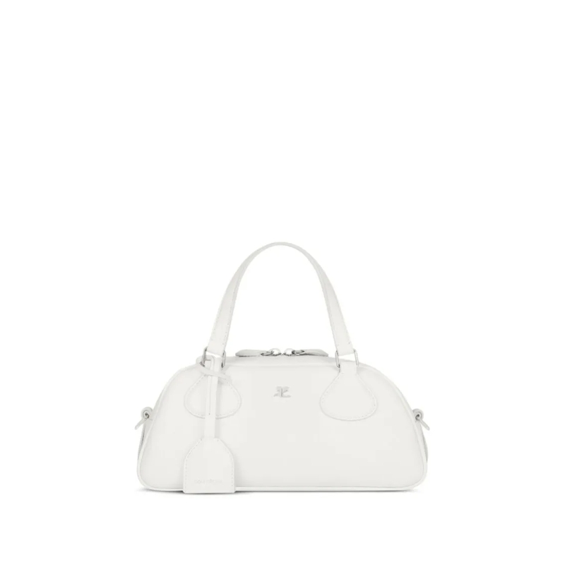 Courrèges Schultertasche Elongated White Bag White