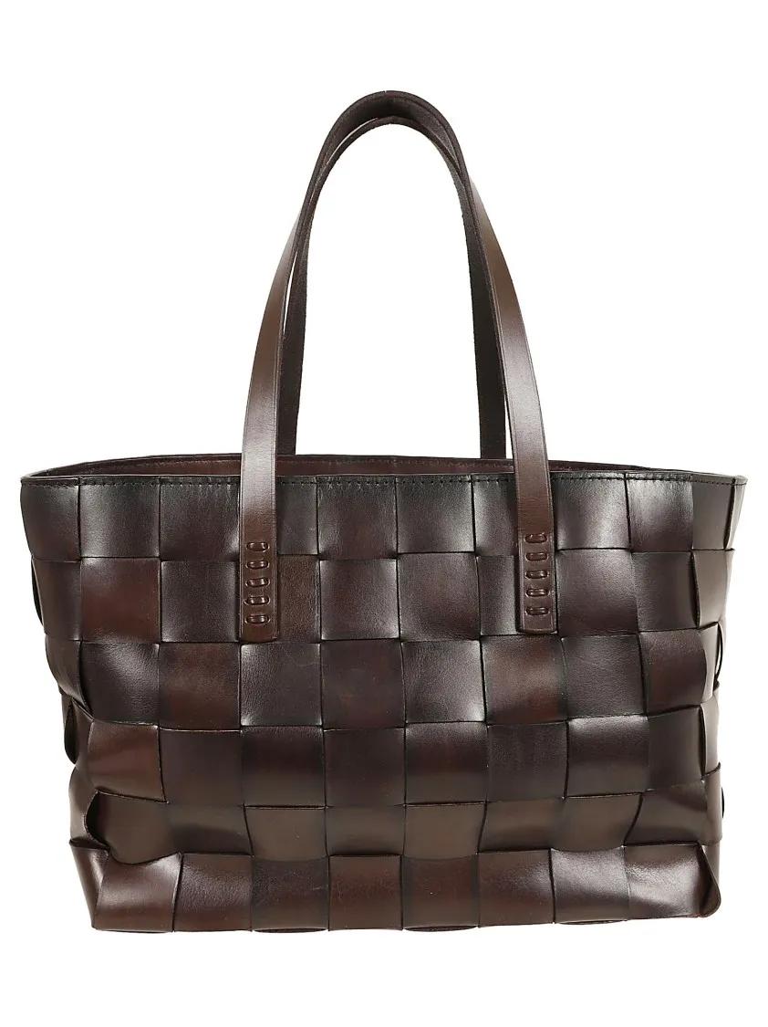 DRAGON DIFFUSION Totes & shoppers Box Weave Basket in bruin