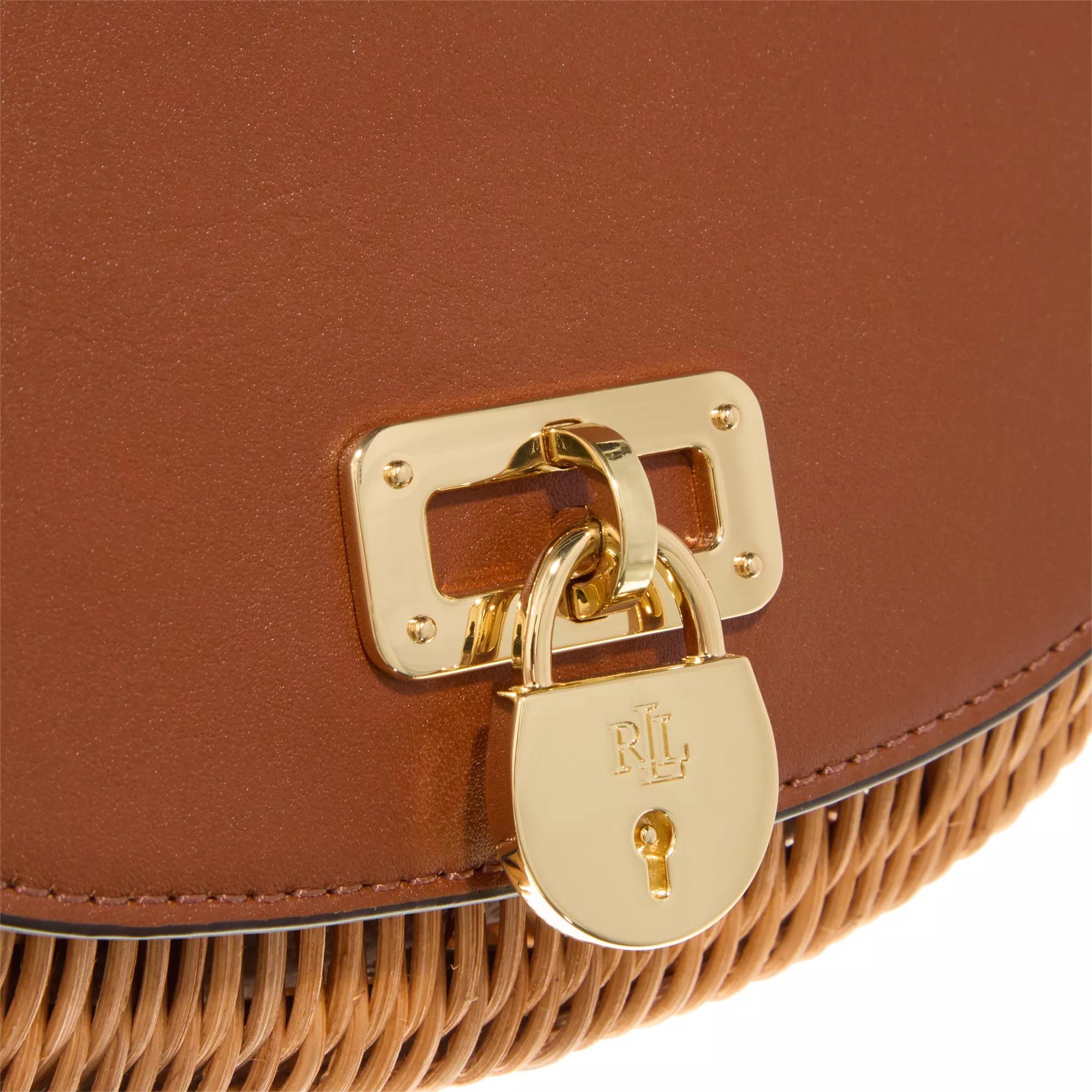 Lauren Ralph Lauren Satchels Tanner Crossbody Medium in bruin