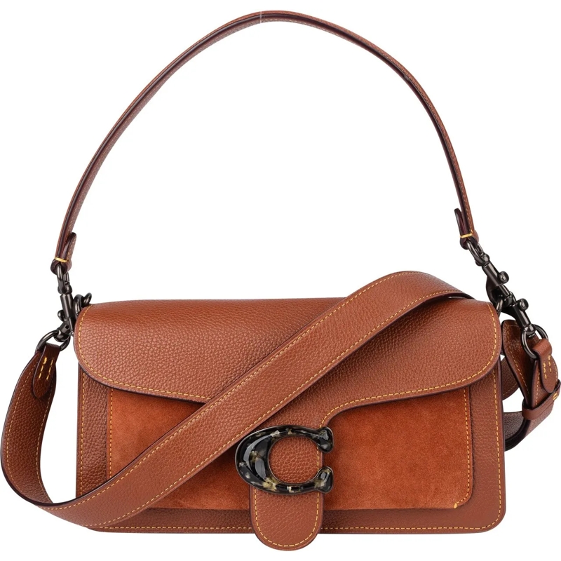 Coach Tote Coach Brown Leather Tabby Shoulder Bag braun