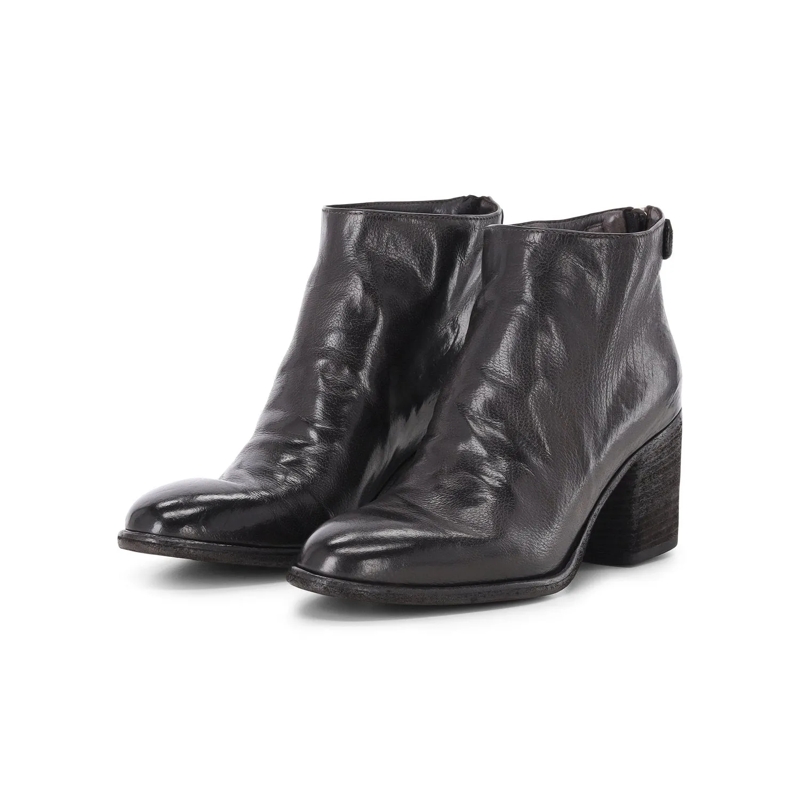 Officine Creative Chaussures à lacets Stiefelette Delice mit Absatz schwarz