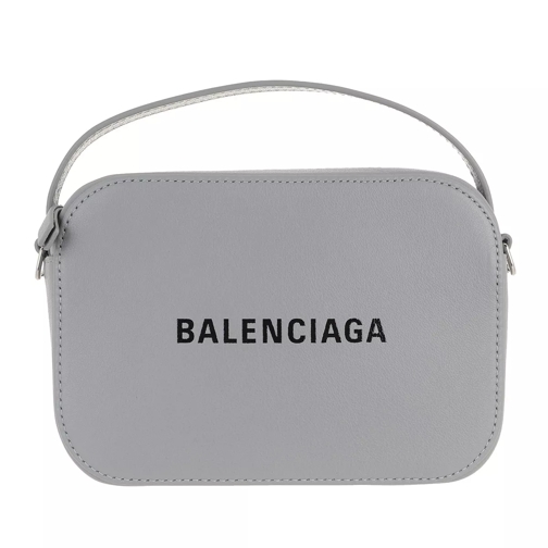 Balenciaga Everyday Camera Bag Leather Grey/Black Crossbody Bag