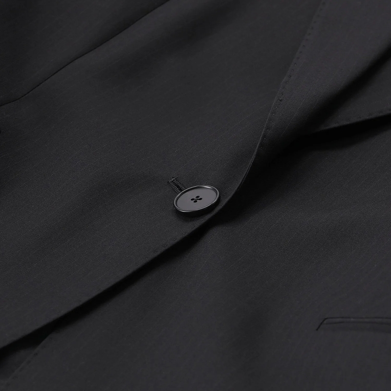 Givenchy Blazer Blazer mit Nadelstreifen schwarz(Image 4)