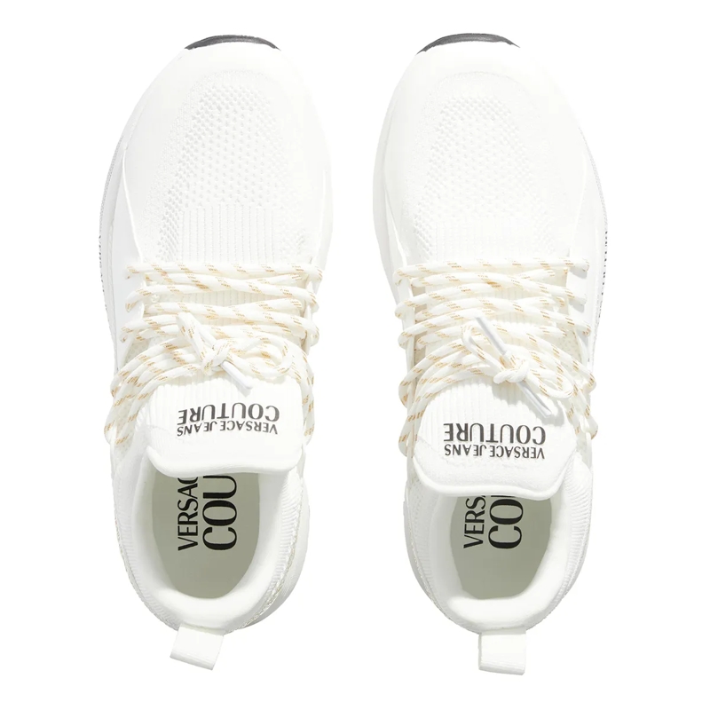 Versace Jeans Couture Slip-On-Sneaker Fondo Dynamic White/Gold(Image 4)