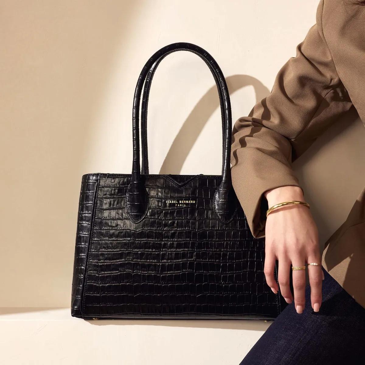 Thumbnail - Isabel Bernard Crossbody Bags - Honoré Cloe Midi Handtasche - Gr. unisize - in Schwarz - für Damen