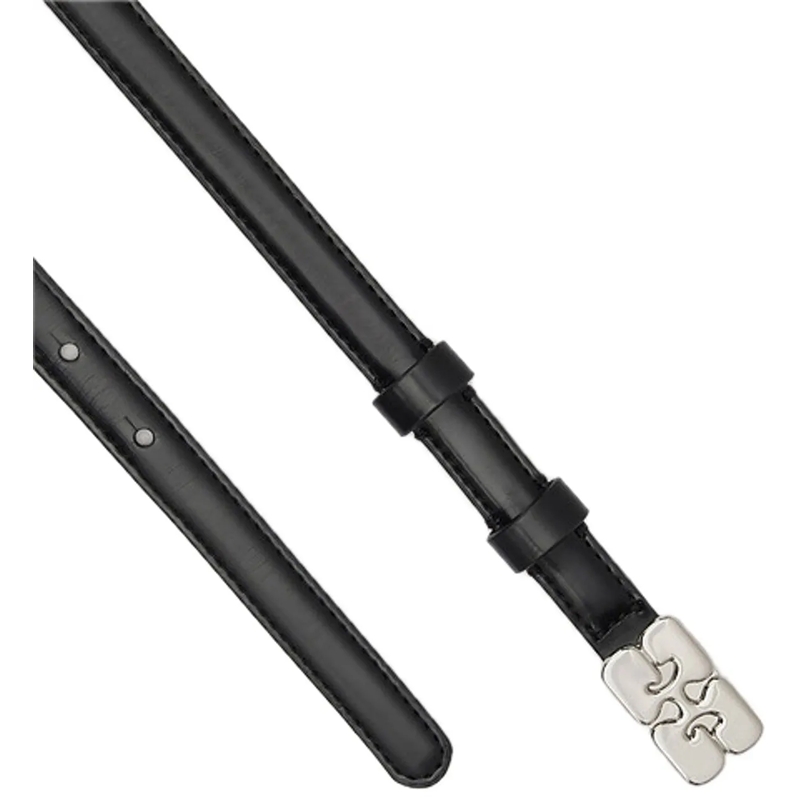 GANNI Gürtel riem zwart schwarz