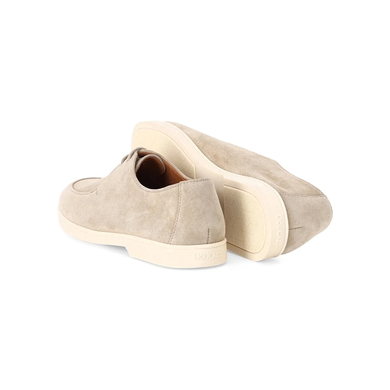 Doucal's Schnürschuhe Schnürschuhe aus Veloursleder beige(Image 2)