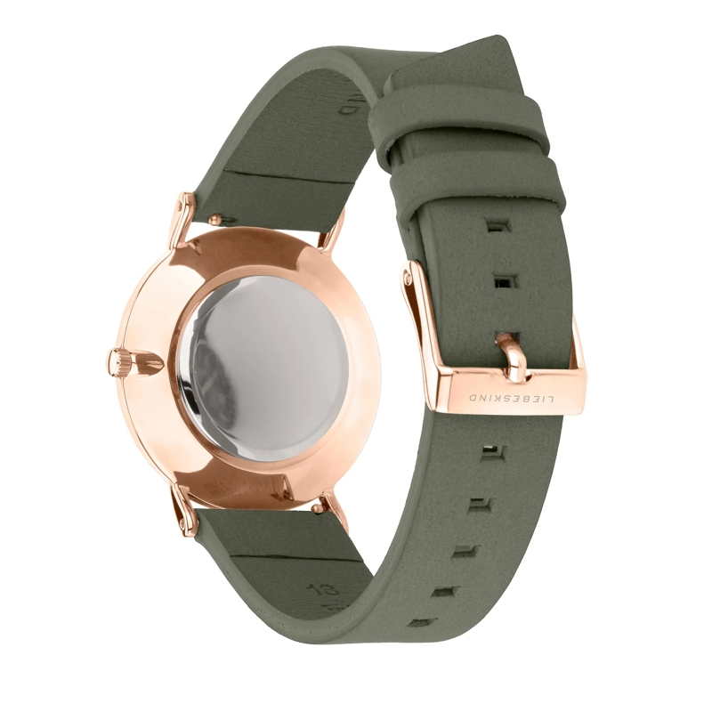 Liebeskind Berlin Quarzuhr Echtleder The Leather One grün(Image 3)