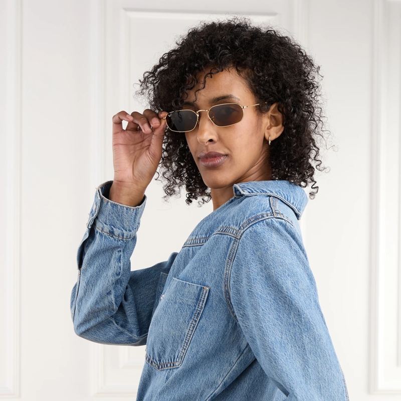 Ray-Ban Sonnenbrille 0RB3947 Gold(Image 2)
