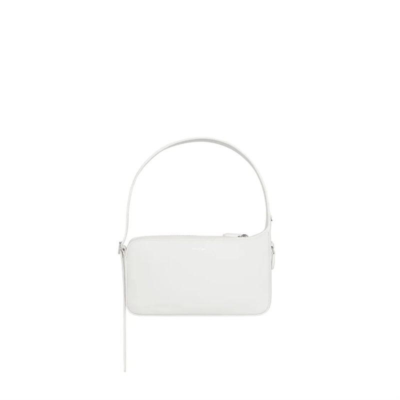 Courrèges Schultertasche One Racer Baguette Bag White