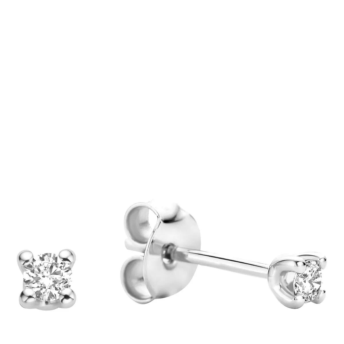 Isabel Bernard Ohrringe - De la Paix Celesse 14 karat ear studs  diamond 0. - Gr. unisize - in Silber - für Damen