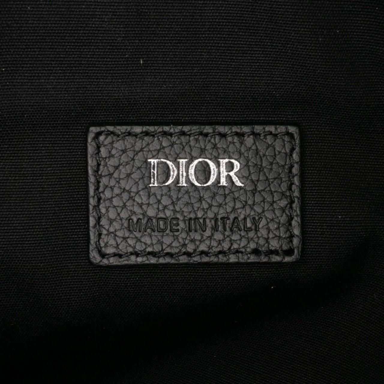 Thumbnail - Christian Dior Hobo Bags - Grained Calfskin Saddle Bag - Gr. unisize - in Schwarz - für Damen