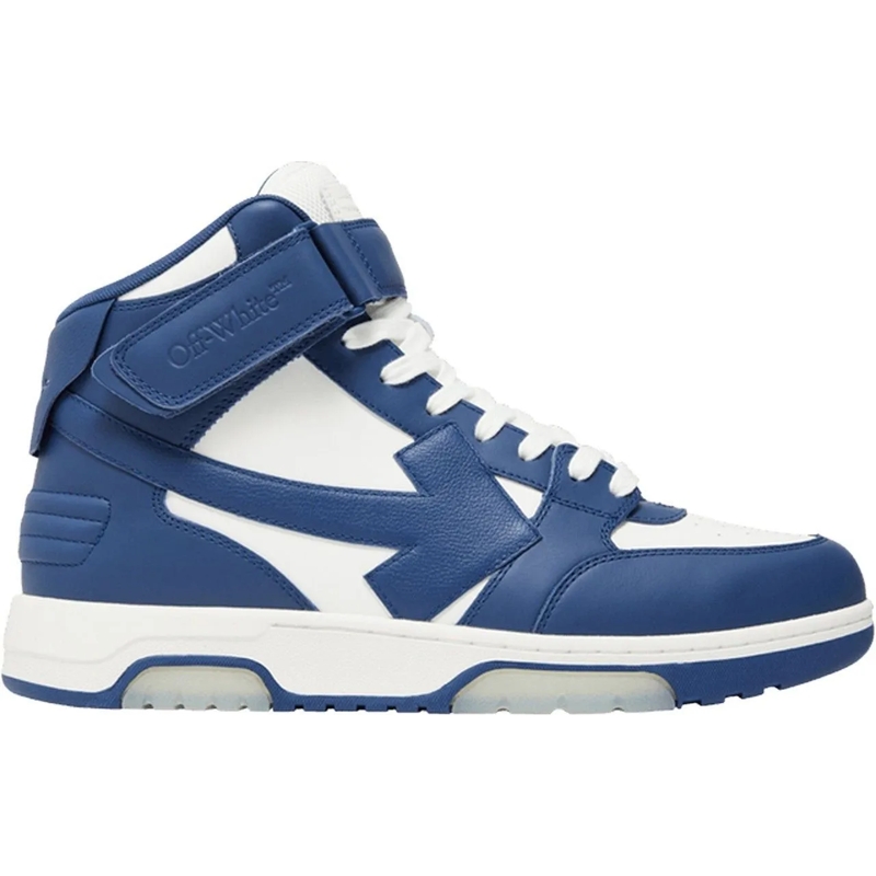 Off-White Low-Top-Sneaker Off White Out Of Office Mid Top Sneakers blau