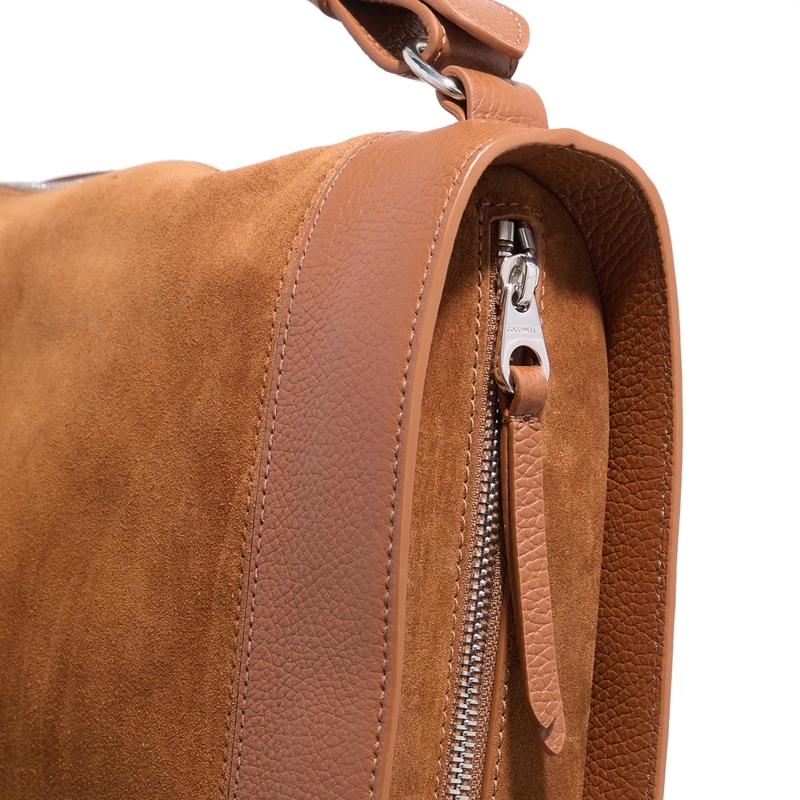 Coccinelle Businesstasche Coccinelleelinor Suede Bi Cognac/Cognac(Image 4)