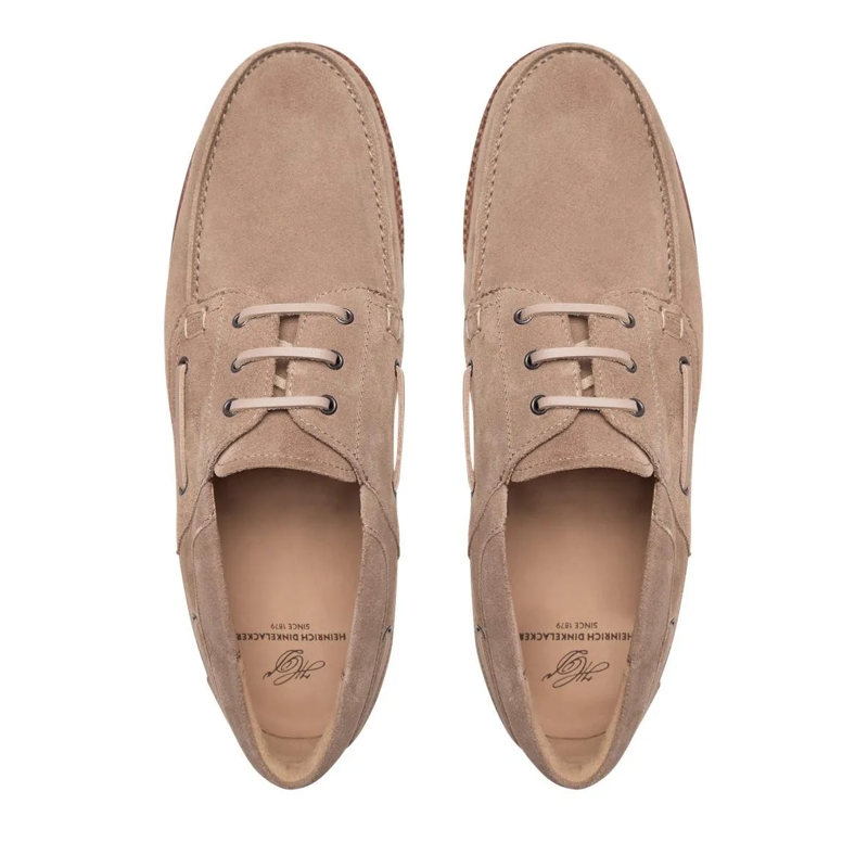 Heinrich Dinkelacker Bootsschuhe Bootsschuh Miami Plain V beige(Image 4)