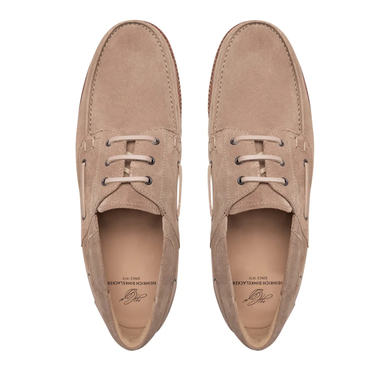 Heinrich Dinkelacker Bootsschuhe Bootsschuh Miami Plain V beige(Image 4)