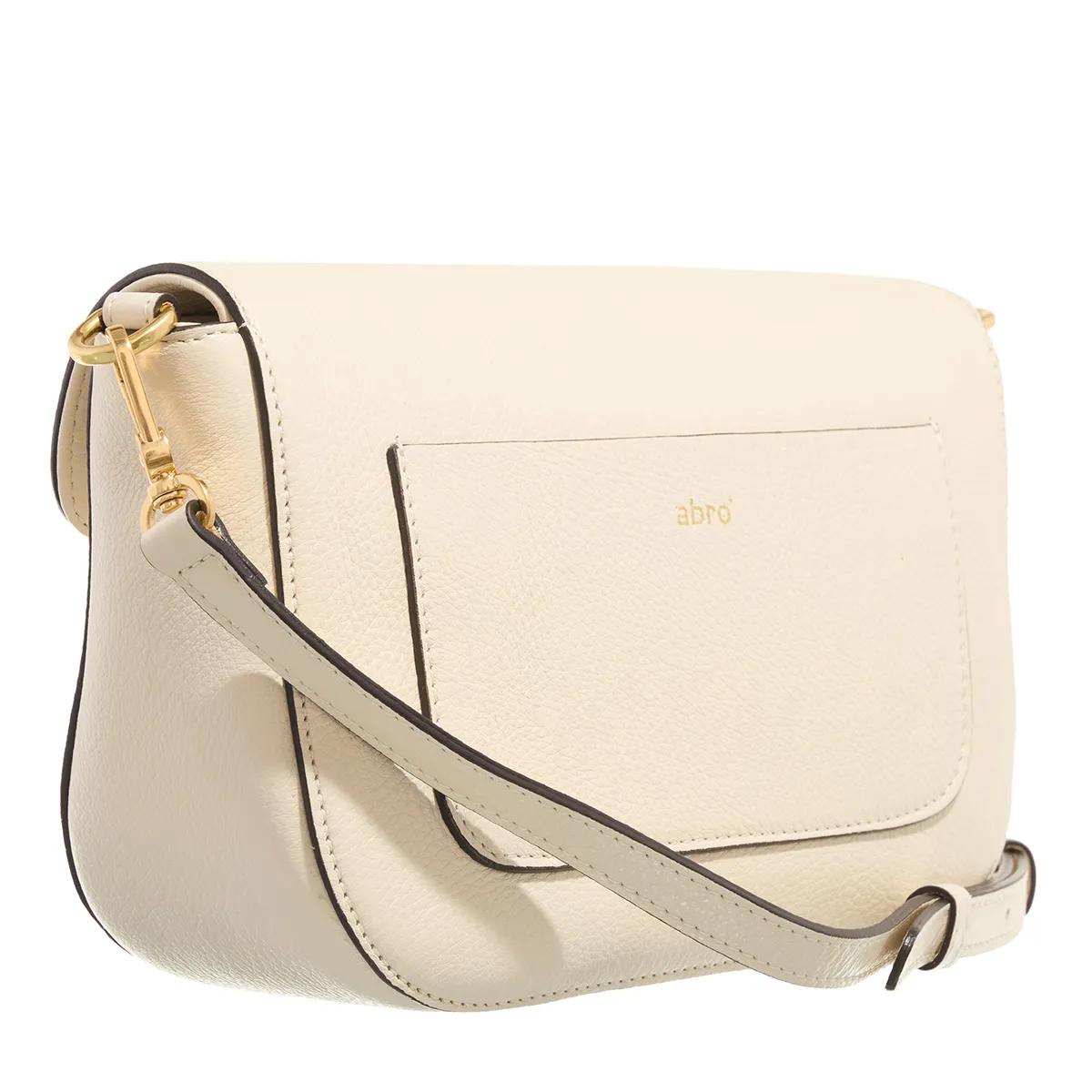 abro Crossbody bags Schultertasche Camilla Beige in wit