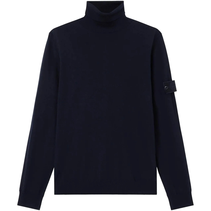 Stone Island Sweatshirt Heren T-Neck blau