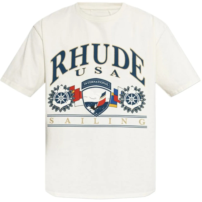 Rhude T-shirt T-Shirts And Polos White weiß