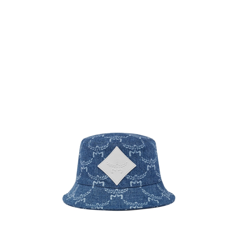 MCM Hut Denim-Anglerhut in Lauretos Blue