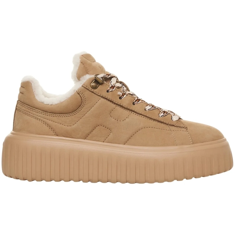 Hogan Low-Top-Sneaker Sneakers 'H-Stripes' beige