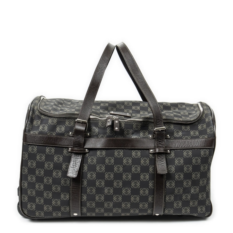 Loewe Crossbody Bag Vintage Anagram Suitcase schwarz